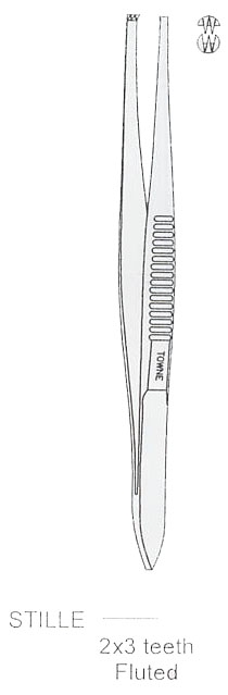 Stille Standard Tissue Forcep